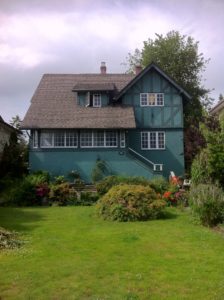 Photo of Sheppard Residence before Vancouver Painted Ladies